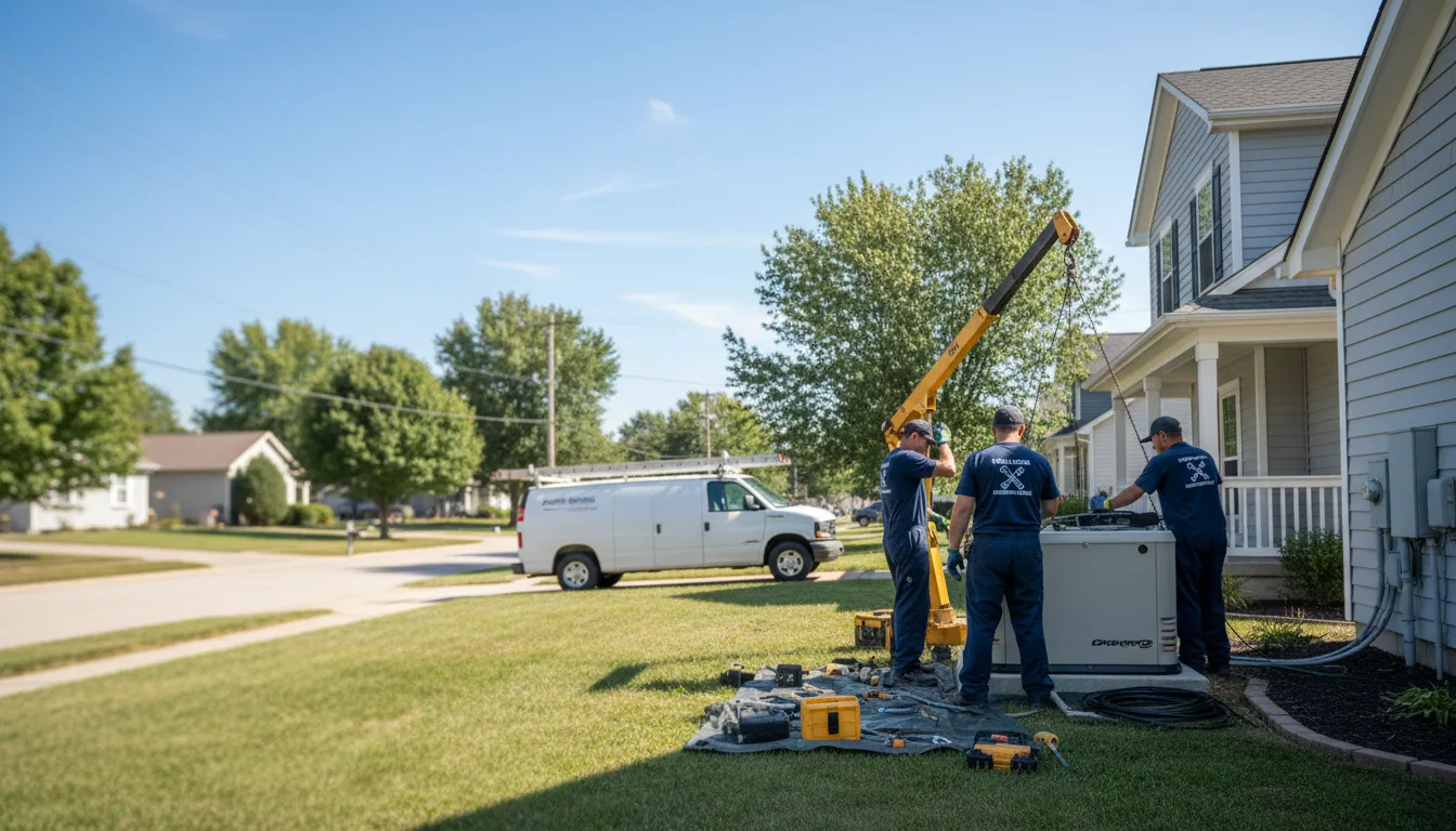 Generator Installation in Moline, IL near me